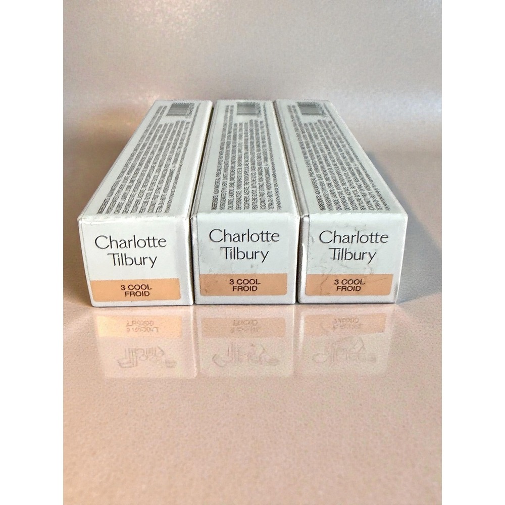 Charlotte Tilbury - Beautiful Skin Foundation - Shade 3 Cool 30ml *THREE PACK!*